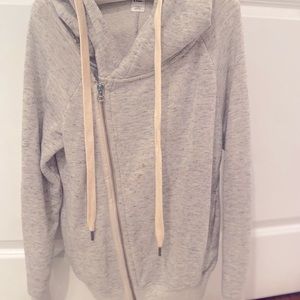 Cool NSF asymmetrical grey sweatshirt